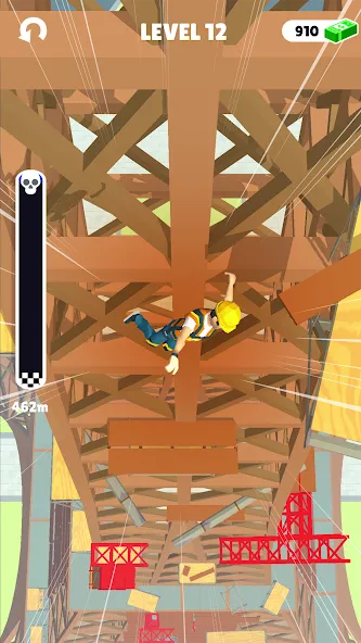 Ragdoll Fall: Break the Bones! (Мод Безлимитные деньги и уровни) — скриншот 5 Ragdoll Fall: Break the Bones! (Мод Безлимитные деньги и уровни) — скриншот 5