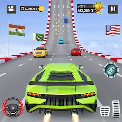 Взломанная Mini Car Runner - Racing Games на Андроид — Безлимитные деньги и топливо