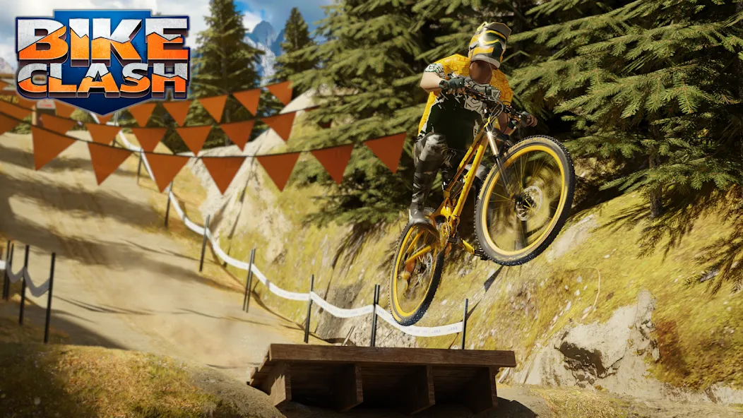 Bike Clash: PvP Cycle Game MOD — Безлимитные монеты и усиленные велосипеды на Андроид — скриншот 1