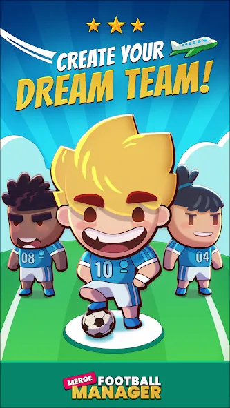 Скачать Merge Football Manager: Soccer — Безлимитные деньги и усиленная команда — скриншот 4