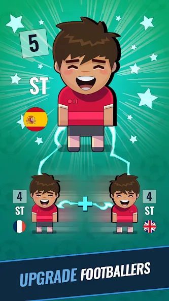 Скачать Merge Football Manager: Soccer — Безлимитные деньги и усиленная команда — скриншот 5