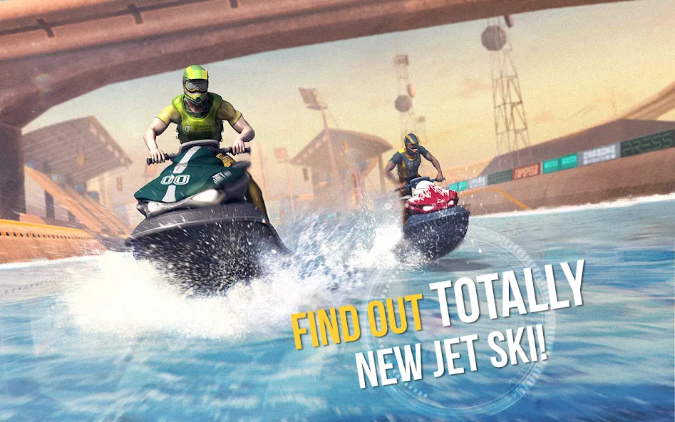 TopBoat: Racing Boat Simulator на Андроид — Мод Безлимитные деньги и топовые лодки — скриншот 1