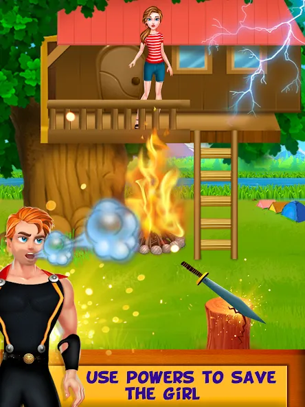 Скачать взлом Save the Girl: Rescue Princess на Андроид — Безлимитные подсказки и открыты уровни — скриншот 2