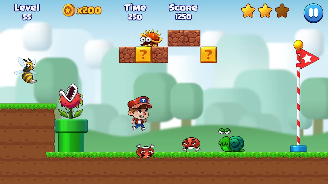 Скачать Super Bill World-Fun Adventure — Модификация Безлимитные монеты и открытые уровни — скриншот 1 Скачать Super Bill World-Fun Adventure — Модификация Безлимитные монеты и открытые уровни — скриншот 1