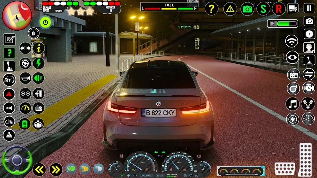 Driving School 3D - Car Games — Мод: Безлимитные деньги и все машины — скриншот 4