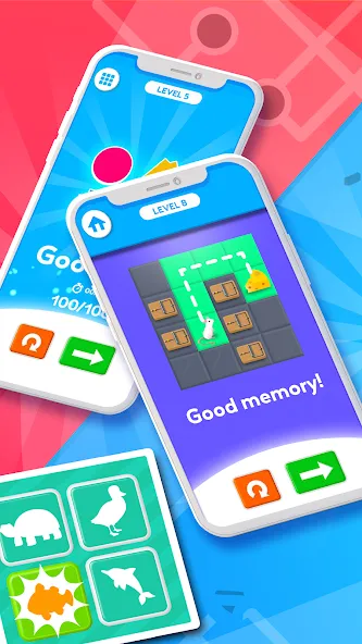 Взломанная Train your Brain - Attention на Андроид — Безлимитные подсказки и открыты все уровни — скриншот 2 Взломанная Train your Brain - Attention на Андроид — Безлимитные подсказки и открыты все уровни — скриншот 2