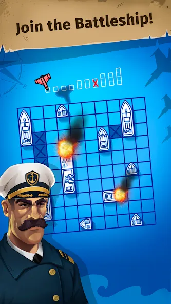 Sink the Fleet - Sea War — Безлимитные деньги и открыты все уровни — скриншот 1
