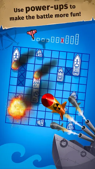 Sink the Fleet - Sea War — Безлимитные деньги и открыты все уровни — скриншот 4