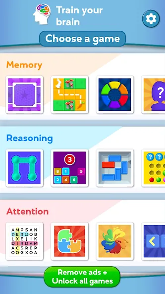 Train your Brain на Андроид — Мод Безлимитные подсказки и открыты все уровни — скриншот 5