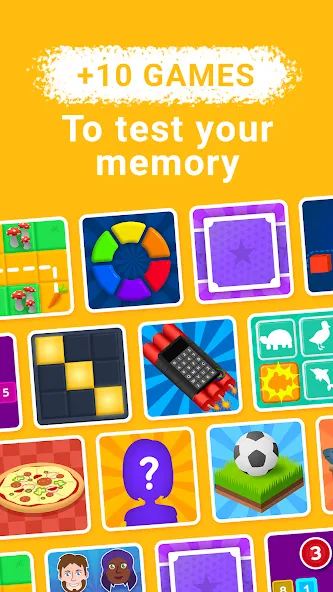 Train your Brain. Memory Games MOD — Без рекламы и все уровни открыты на Андроид — скриншот 2 Train your Brain. Memory Games MOD — Без рекламы и все уровни открыты на Андроид — скриншот 2