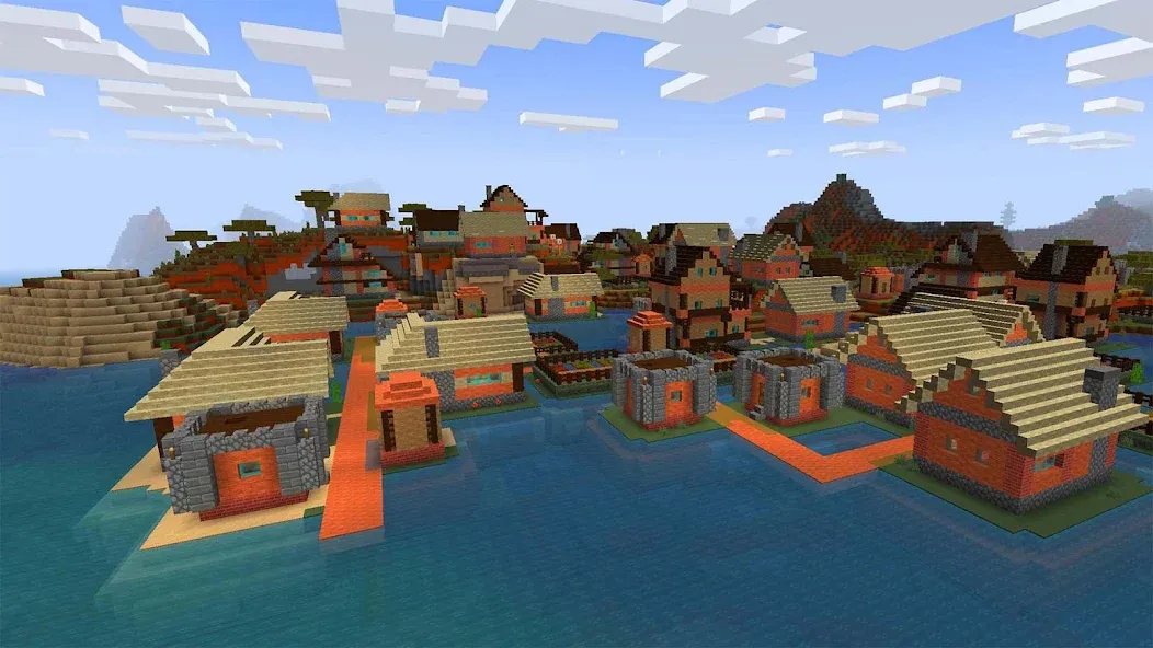 Скачать Mini Block Craft Realm Craft — Модификация Бесконечные ресурсы и все постройки — скриншот 2 Скачать Mini Block Craft Realm Craft — Модификация Бесконечные ресурсы и все постройки — скриншот 2