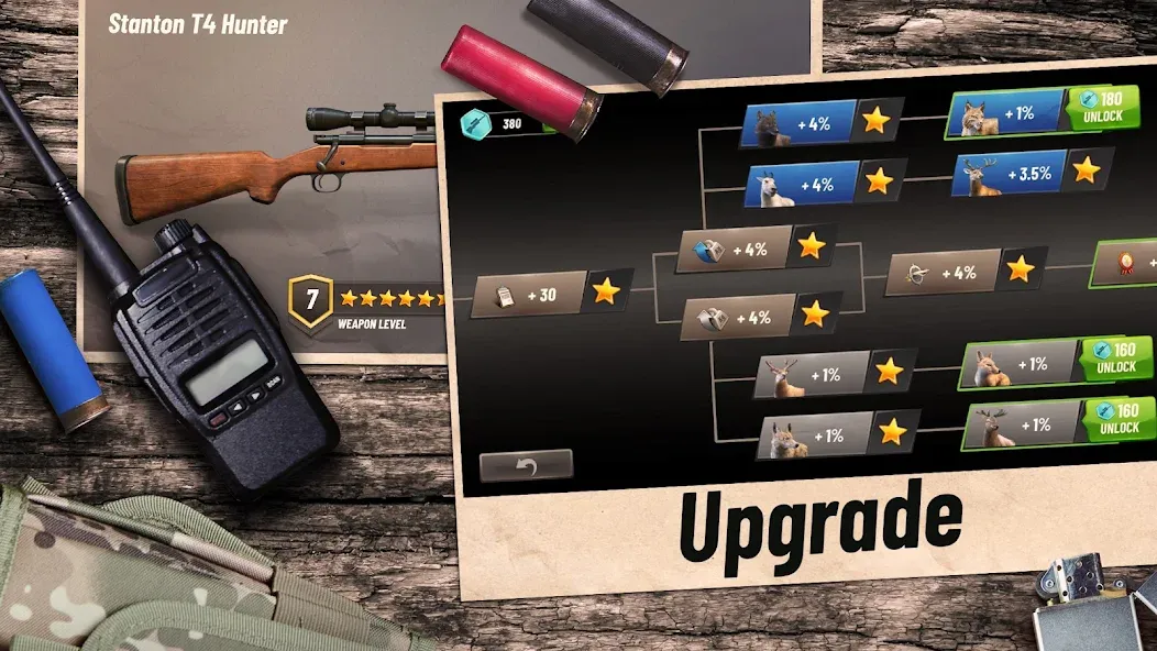 Скачать Hunting Clash: Shooting Games — Модификация Много денег и все оружие — скриншот 4