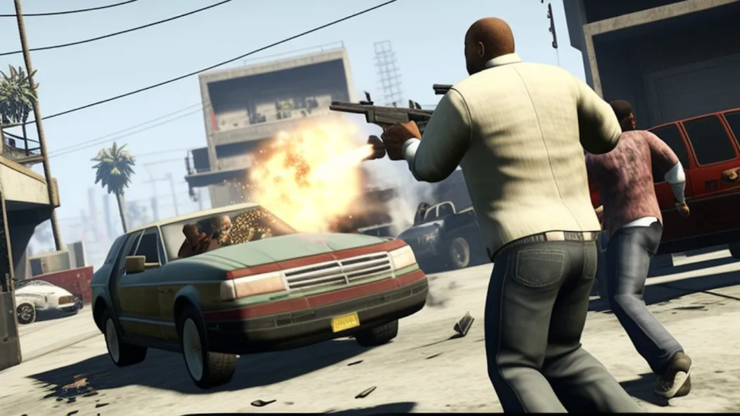 Gangster City: Ultimate Mafia на Андроид — Безлимитные деньги и оружие — скриншот 3