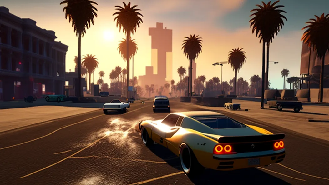 Gangster City: Ultimate Mafia на Андроид — Безлимитные деньги и оружие — скриншот 4