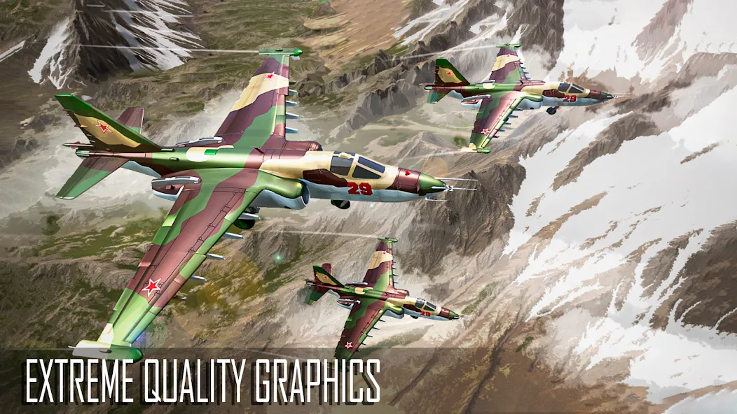 Скачать взломанную Jet Fighter: Sky Combat 3D — Безлимитные деньги и патроны — скриншот 4