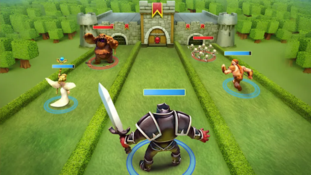 Castle Crush：Epic Battle MOD — Безлимитные монеты и энергия на Андроид — скриншот 1