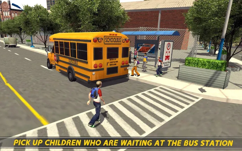 School Bus 16 MOD APK на Android — Безлимитные деньги и новые автобусы — скриншот 1 School Bus 16 MOD APK на Android — Безлимитные деньги и новые автобусы — скриншот 1