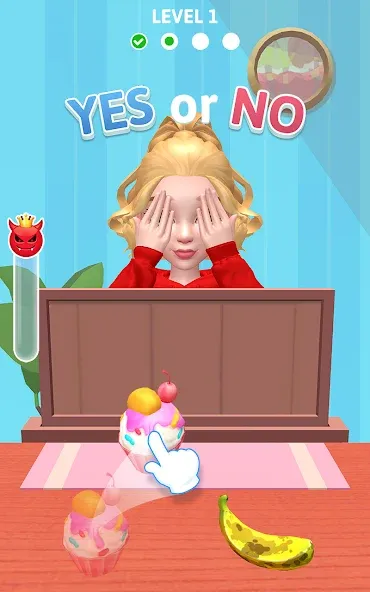 Yes or No?! - Food Pranks Mod APK Безлимитные монеты и все блюда — Скачать на Андроид — скриншот 1