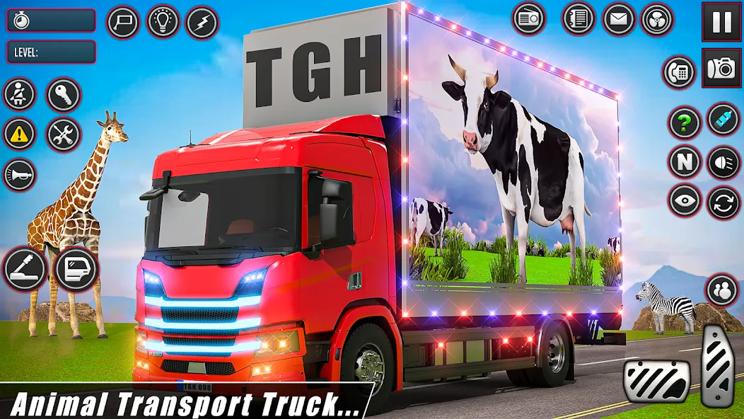 Animal Transport Driving Games — Без рекламы и открыты все уровни — скриншот 4 Animal Transport Driving Games — Без рекламы и открыты все уровни — скриншот 4