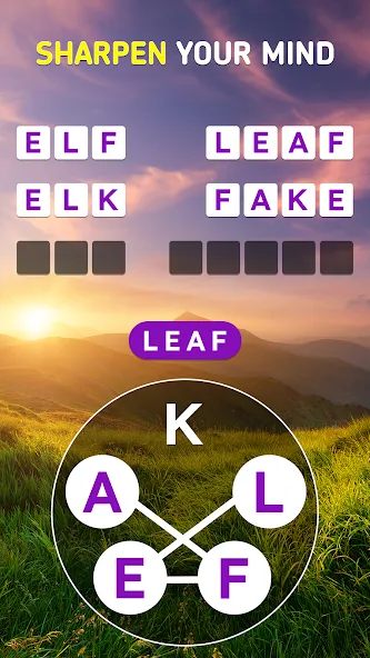 World Trip - Word Games MOD APK на Android — Без рекламы и много подсказок — скриншот 3