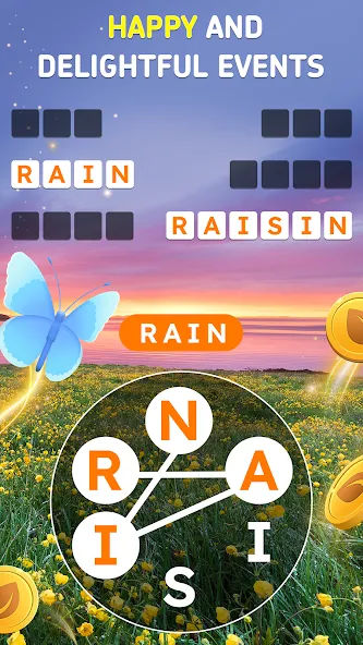 World Trip - Word Games MOD APK на Android — Без рекламы и много подсказок — скриншот 5