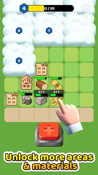 Скачать Tap to Build — Модификация Безлимитные ресурсы и быстрая постройка — скриншот 4