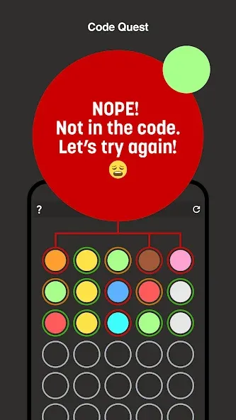 Code Quest - Code Breaker на Андроид — Безлимитные подсказки и уровни открыты — скриншот 5