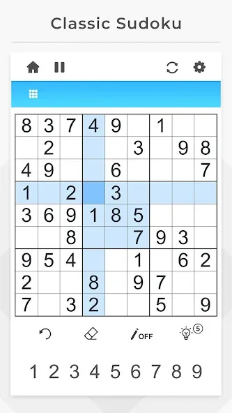 Взлом Sudoku - Offline Games — Без рекламы и подсказки доступны — скриншот 1 Взлом Sudoku - Offline Games — Без рекламы и подсказки доступны — скриншот 1