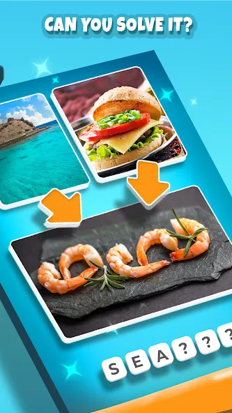 Скачать 2 Pics 1Word. Offline Games MOD APK — Открыты все уровни и подсказки — скриншот 3 Скачать 2 Pics 1Word. Offline Games MOD APK — Открыты все уровни и подсказки — скриншот 3