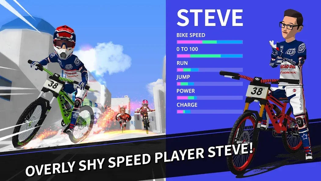 Downhill Masters на Андроид — Мод Безлимитные деньги и улучшенные велосипеды — скриншот 2 Downhill Masters на Андроид — Мод Безлимитные деньги и улучшенные велосипеды — скриншот 2