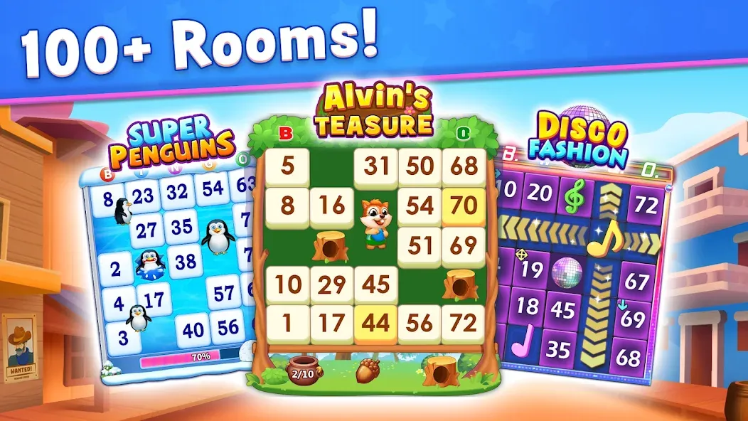 Скачать Bingo: Play Lucky Bingo Games — Безлимитные билеты и бонусы — скриншот 2 Скачать Bingo: Play Lucky Bingo Games — Безлимитные билеты и бонусы — скриншот 2