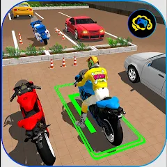Взлом Bike Parking Moto Driving Game — Безлимитные деньги и все мотоциклы