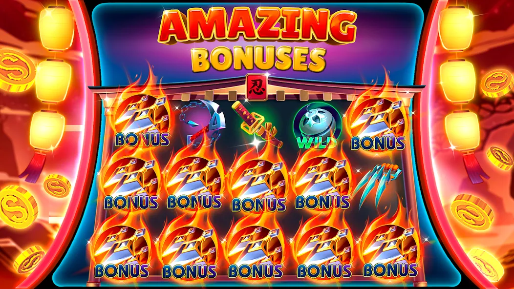 Взломанная Slots UP - online casino game на Андроид — Безлимитные монеты и бонусы — скриншот 4