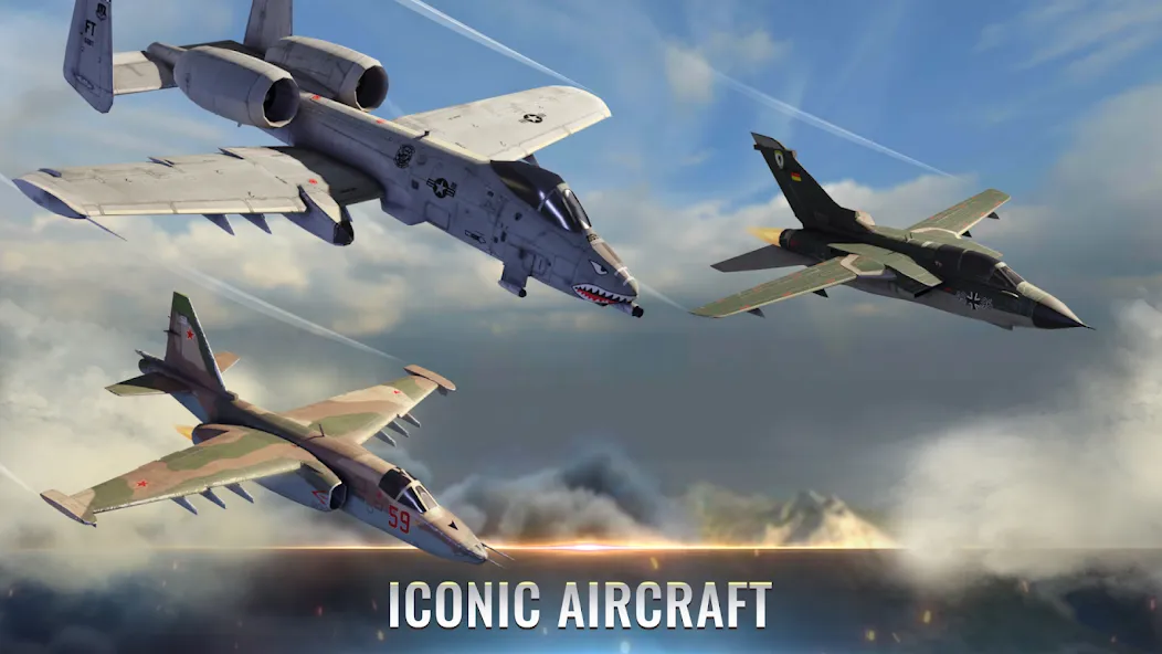 Fighter Pilot: HeavyFire Mod APK Безлимитные деньги и топливо — Скачать на Андроид — скриншот 1 Fighter Pilot: HeavyFire Mod APK Безлимитные деньги и топливо — Скачать на Андроид — скриншот 1