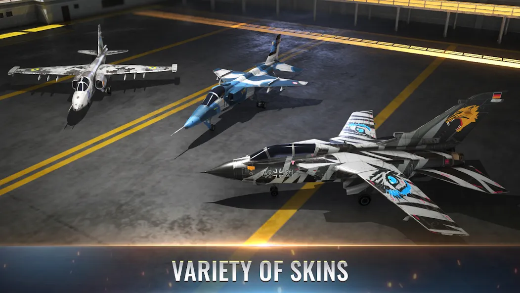 Fighter Pilot: HeavyFire Mod APK Безлимитные деньги и топливо — Скачать на Андроид — скриншот 5 Fighter Pilot: HeavyFire Mod APK Безлимитные деньги и топливо — Скачать на Андроид — скриншот 5
