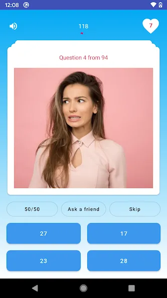 Скачать взлом Quiz - Guess her age challenge на Андроид — Открыты все возрастные испытания — скриншот 2
