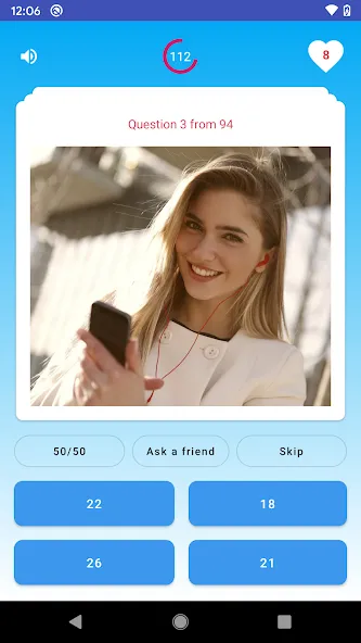 Скачать взлом Quiz - Guess her age challenge на Андроид — Открыты все возрастные испытания — скриншот 4