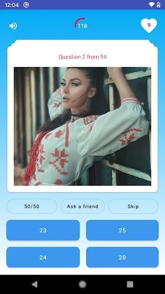 Скачать взлом Quiz - Guess her age challenge на Андроид — Открыты все возрастные испытания — скриншот 5
