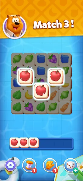 Скачать Tile Match - Brain Puzzle Game MOD APK — Безлимитные подсказки и отмены — скриншот 1 Скачать Tile Match - Brain Puzzle Game MOD APK — Безлимитные подсказки и отмены — скриншот 1