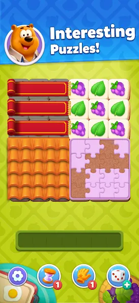 Скачать Tile Match - Brain Puzzle Game MOD APK — Безлимитные подсказки и отмены — скриншот 5 Скачать Tile Match - Brain Puzzle Game MOD APK — Безлимитные подсказки и отмены — скриншот 5