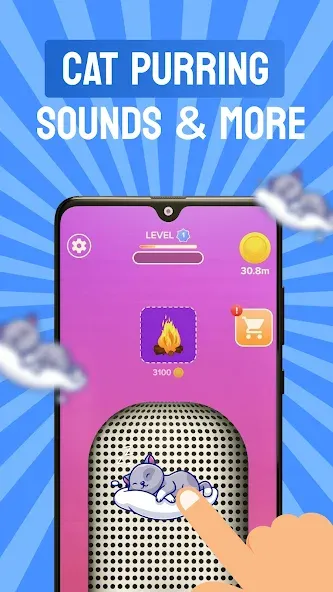 Взлом ASMR Microphone Sounds Game — Без рекламы и открыты все звуки — скриншот 1