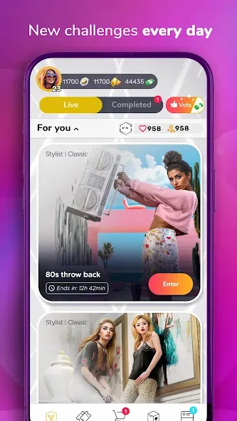 FashionVerse: Fashion Makeover MOD — Безлимитные деньги и все наряды открыты на Андроид — скриншот 5