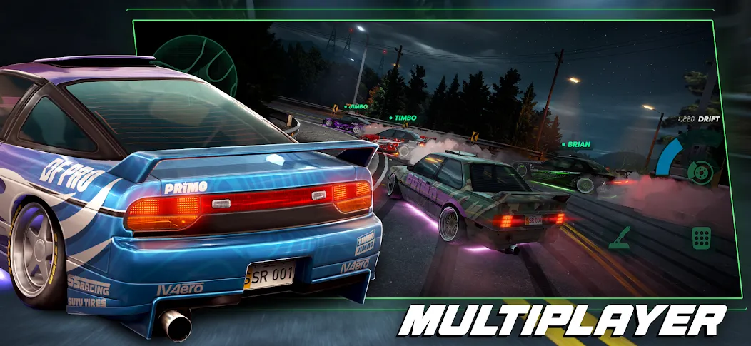 Скачать Static Shift Racing (Мод: Безлимитные деньги и все машины открыты) на Андроид — скриншот 3