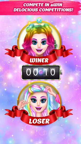 Скачать DIY Candy Makeup-Beauty Salon MOD APK — Безлимитные монеты и всё открыто — скриншот 5