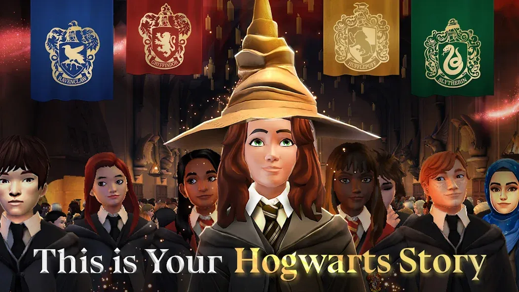 Скачать Harry Potter: Hogwarts Mystery — Последняя версия (Безлимитная энергия и монеты) — скриншот 1