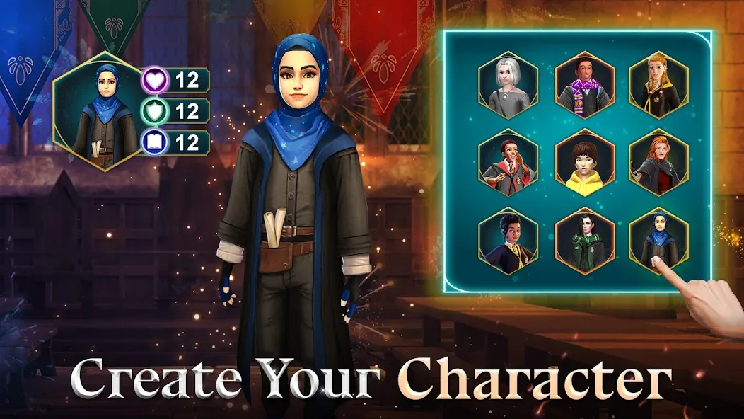Скачать Harry Potter: Hogwarts Mystery — Последняя версия (Безлимитная энергия и монеты) — скриншот 2