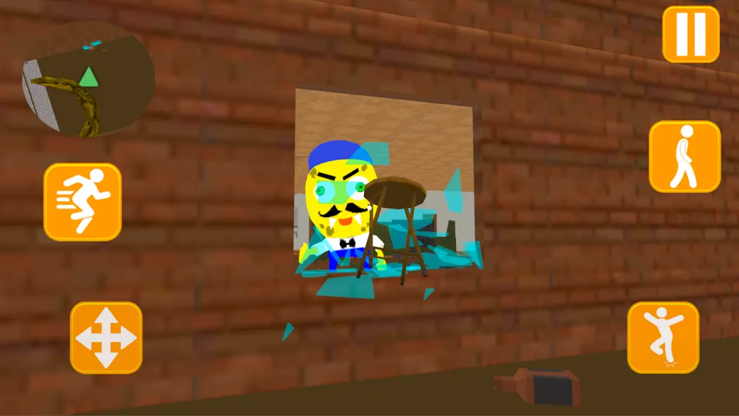 Neighbor Sponge. Scary Secret (Мод Страшные секреты и все уровни) — скриншот 2 Neighbor Sponge. Scary Secret (Мод Страшные секреты и все уровни) — скриншот 2