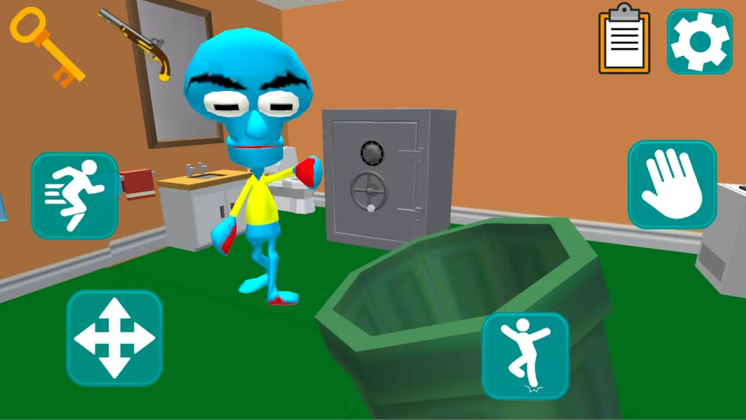 Скачать Squid Neighbor. Sponge Escape — Последняя версия (Безлимитные монеты и все уровни открыты) — скриншот 2