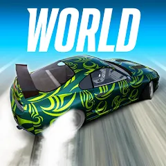 Drift Max World - Racing Game — Мод: Безлимитные деньги и машины