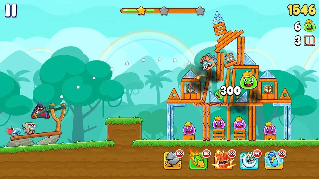 Jungle Squad: Rescue Animals — Взломанная версия (Безлимитные монеты и открытые уровни) — скриншот 2